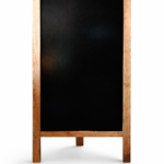 Pizarra Simple para Eventos – Una Cara | Plumón Tiza Líquida