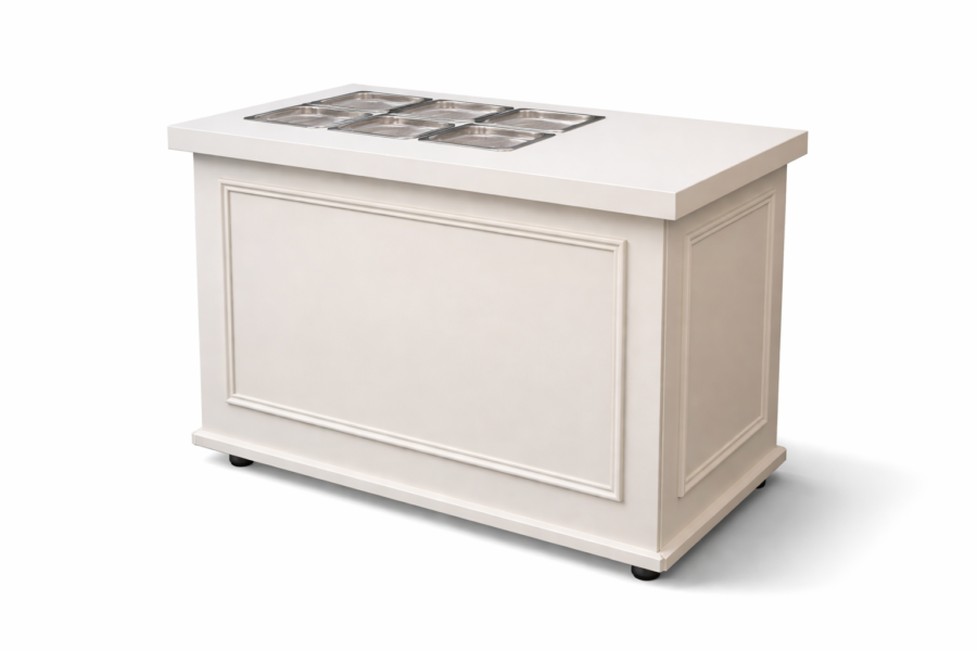 Carrito Dulcería Waffles & Hot Cakes Desmontable