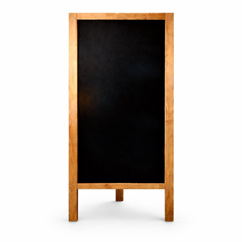 Pizarra Simple para Eventos – Una Cara | Plumón Tiza Líquida