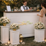 Pilares Decorativos Blancos