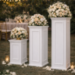 Pilares Decorativos Blancos