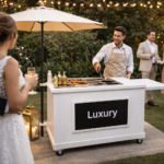 Carrito Móvil Premium Luxury para Eventos y Catering