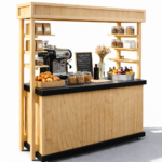 Carrito Exhibidor Móvil Desmontable Modelo Expo Cart