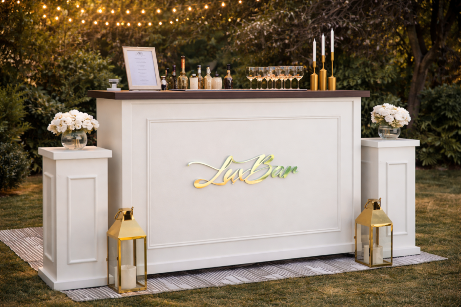 Barra Móvil Premium Lux Bar para Eventos y Matrimonios