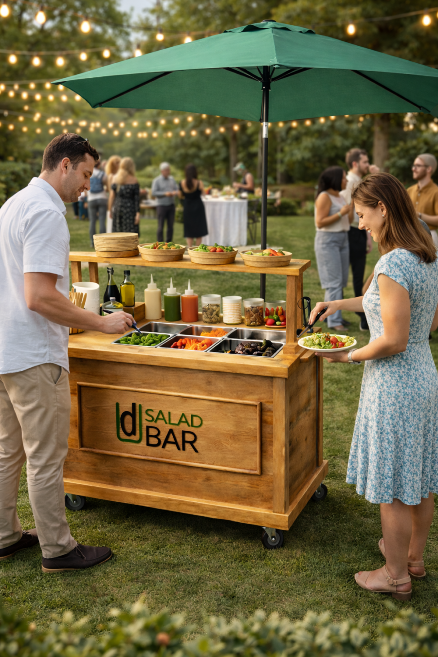 Carrito Móvil (D) Salad Bar Desmontable