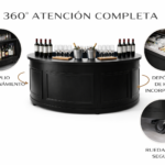 Grand Wine 360 – Barra Circular para Eventos y Viñas