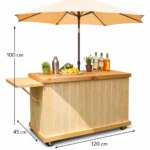 Carrito Móvil Desmontable Terra Bar