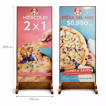 ChatGPT Image 2 mar 2026, 03_09_15 Letrero Tótem 2 Metros – Gráfica Personalizada Doble Cara