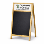 Pizarra Paloma Doble con Logotipo