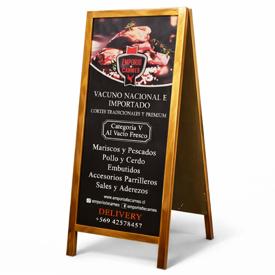 ChatGPT Image 3 mar 2026, 22_58_52 Pizarra Paloma Doble Alta con Gráfica Personalizada