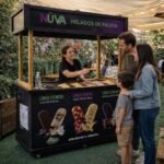 Carrito Publicitario para Alimentos Modelo Magnum con Techo y Branding Personalizado